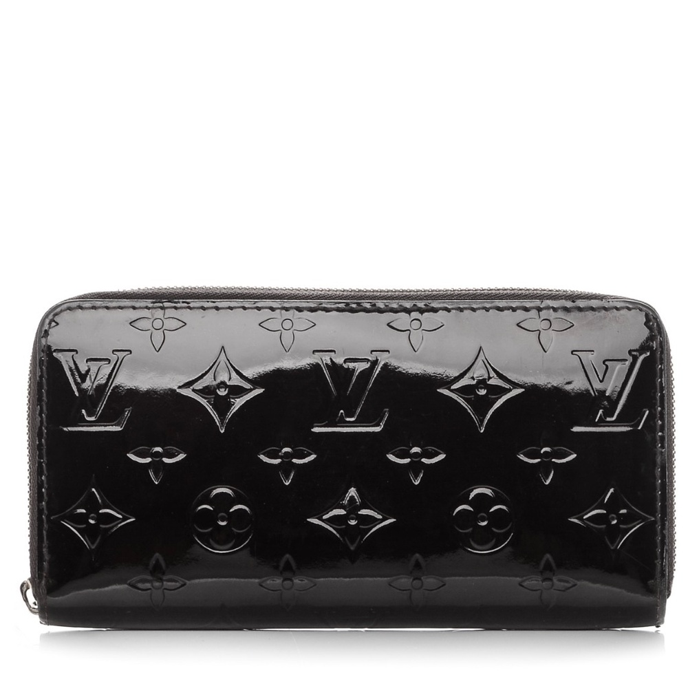 Louis Vuitton Monogram Zippy Vernis Noir